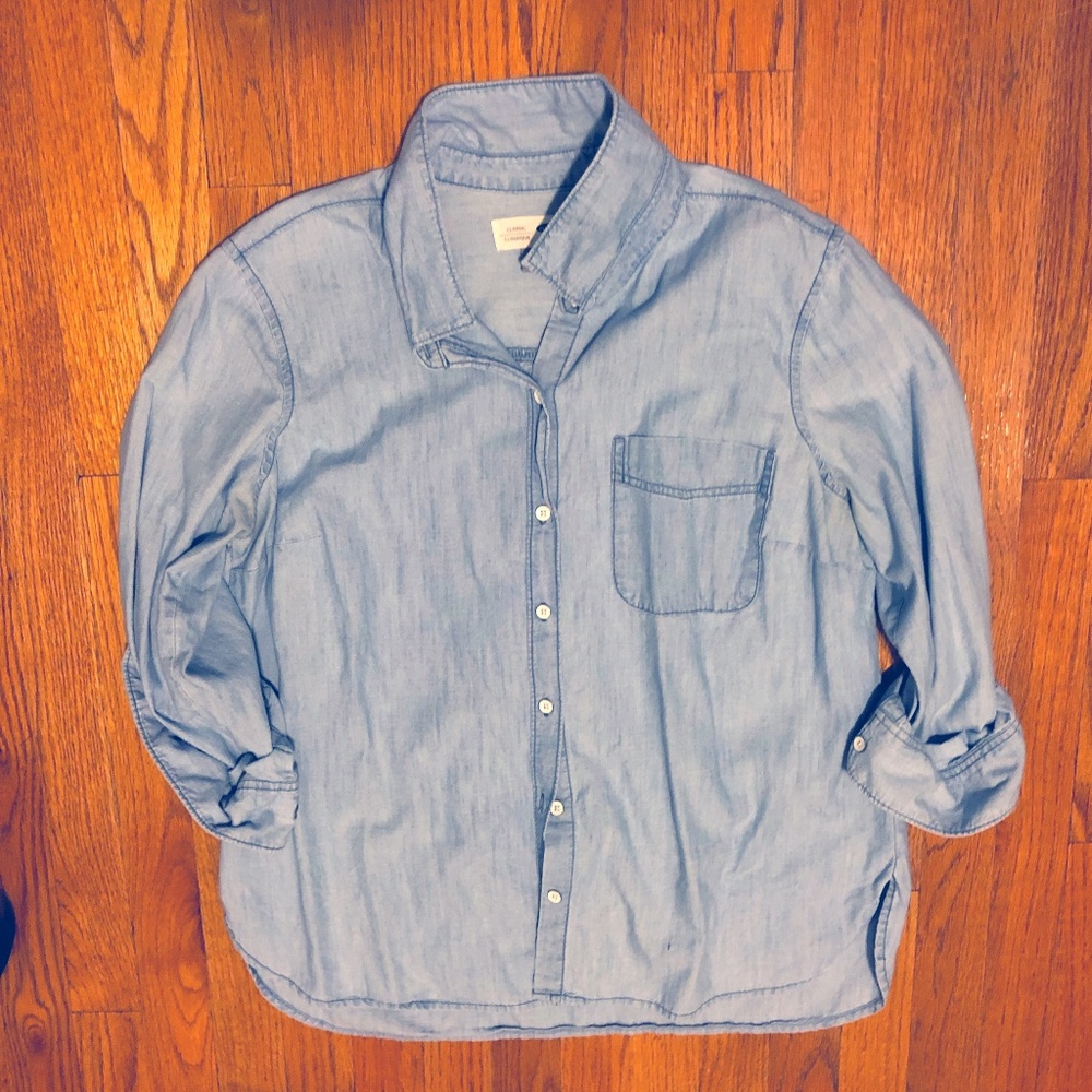 Denim Button Up Shirt
